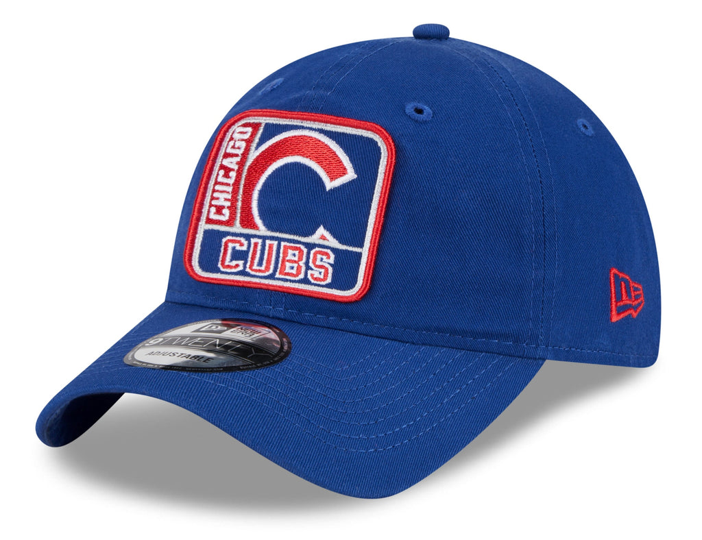 Chicago Cubs New Era Logo Mix 9TWENTY Adjustable Hat - Royal product image 1, provided for visual reference and product