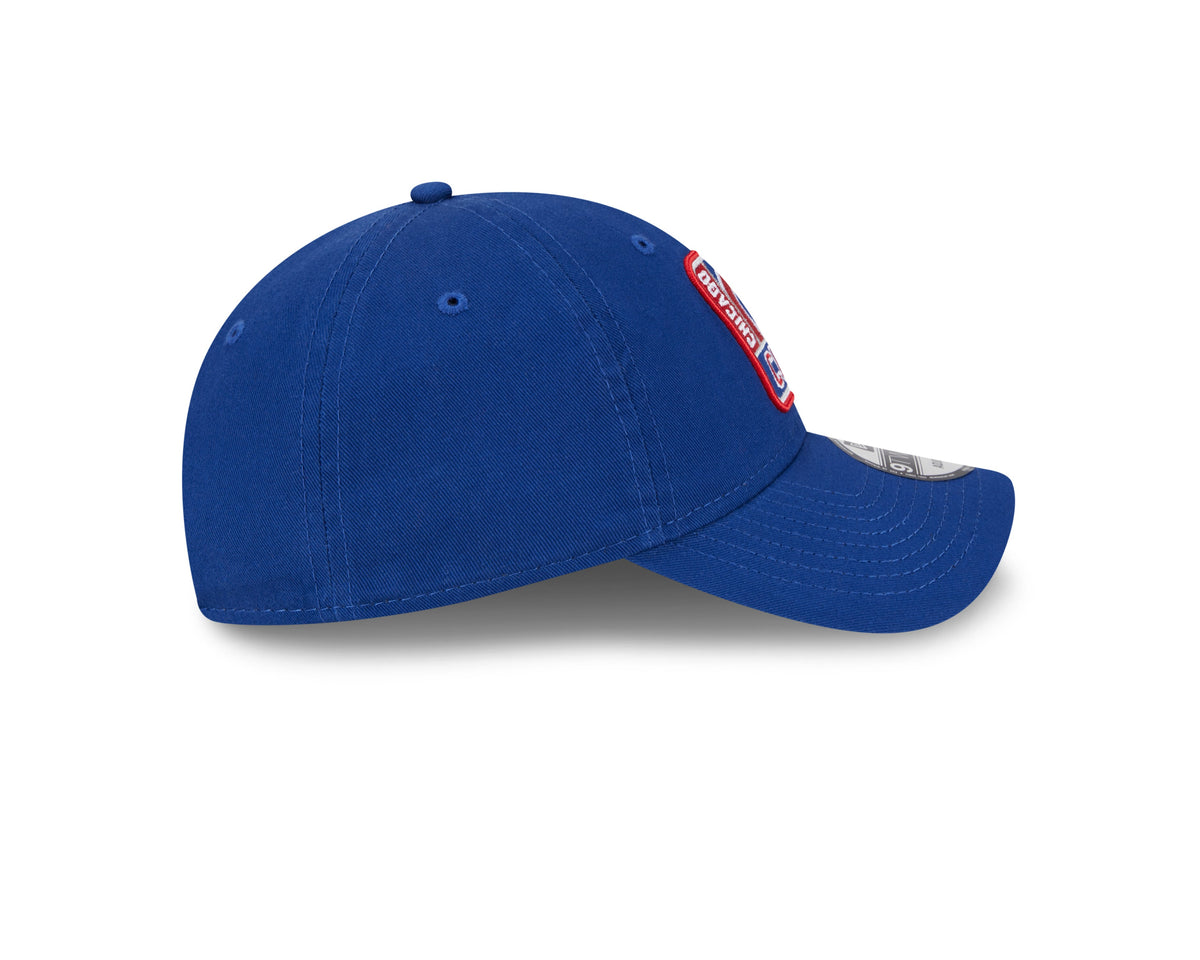 Chicago Cubs New Era Logo Mix 9TWENTY Adjustable Hat - Royal product image 5, provided for visual reference and product