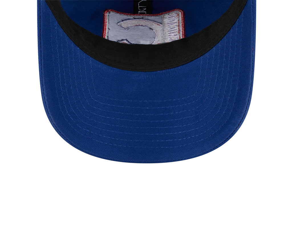 Chicago Cubs New Era Logo Mix 9TWENTY Adjustable Hat - Royal product image 7, provided for visual reference and product