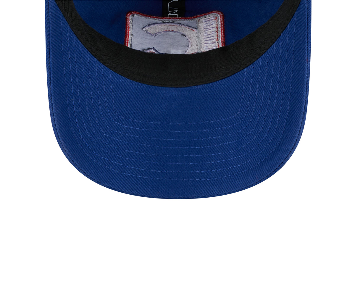 Chicago Cubs New Era Logo Mix 9TWENTY Adjustable Hat - Royal product image 7, provided for visual reference and product
