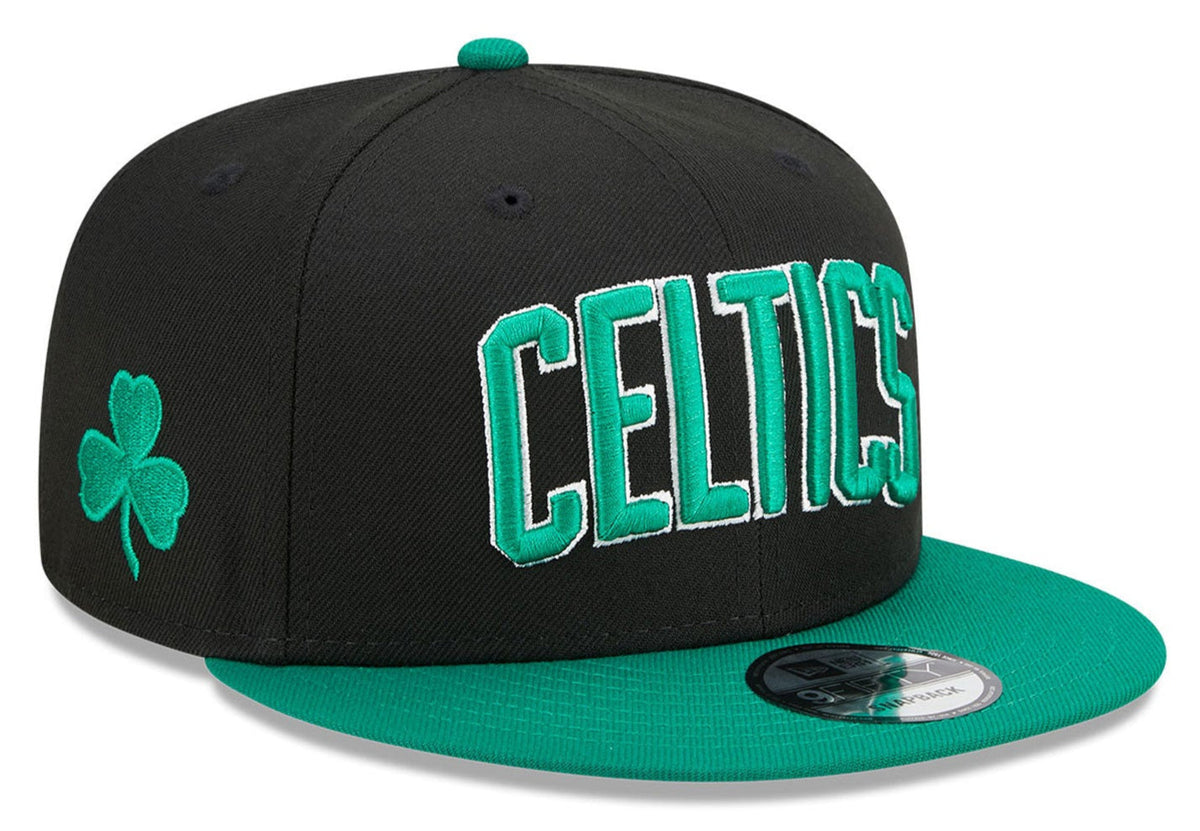 Boston Celtics New Era 2024 Black Statement Edition 9FIFTY Adjustable Hat product image 1, provided for visual reference and