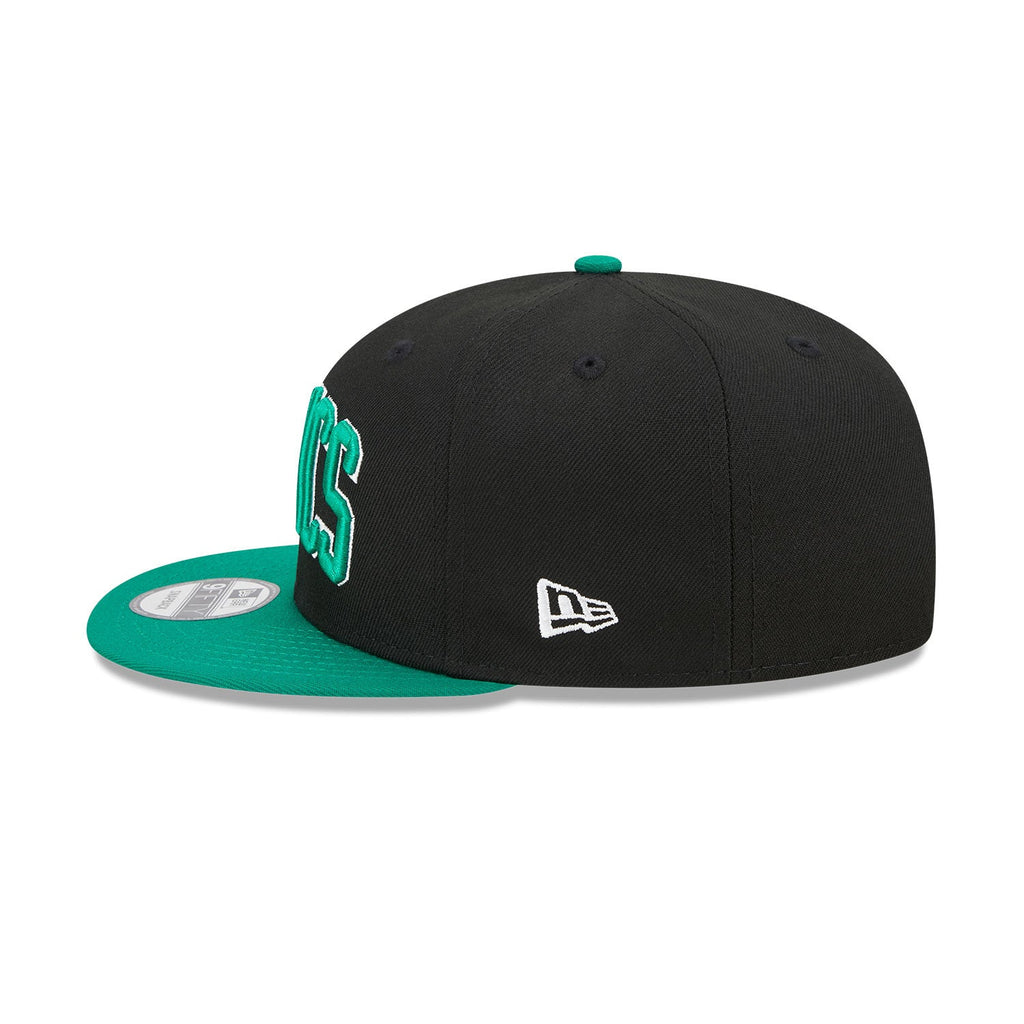 Boston Celtics New Era 2024 Black Statement Edition 9FIFTY Adjustable Hat product image 4, provided for visual reference and