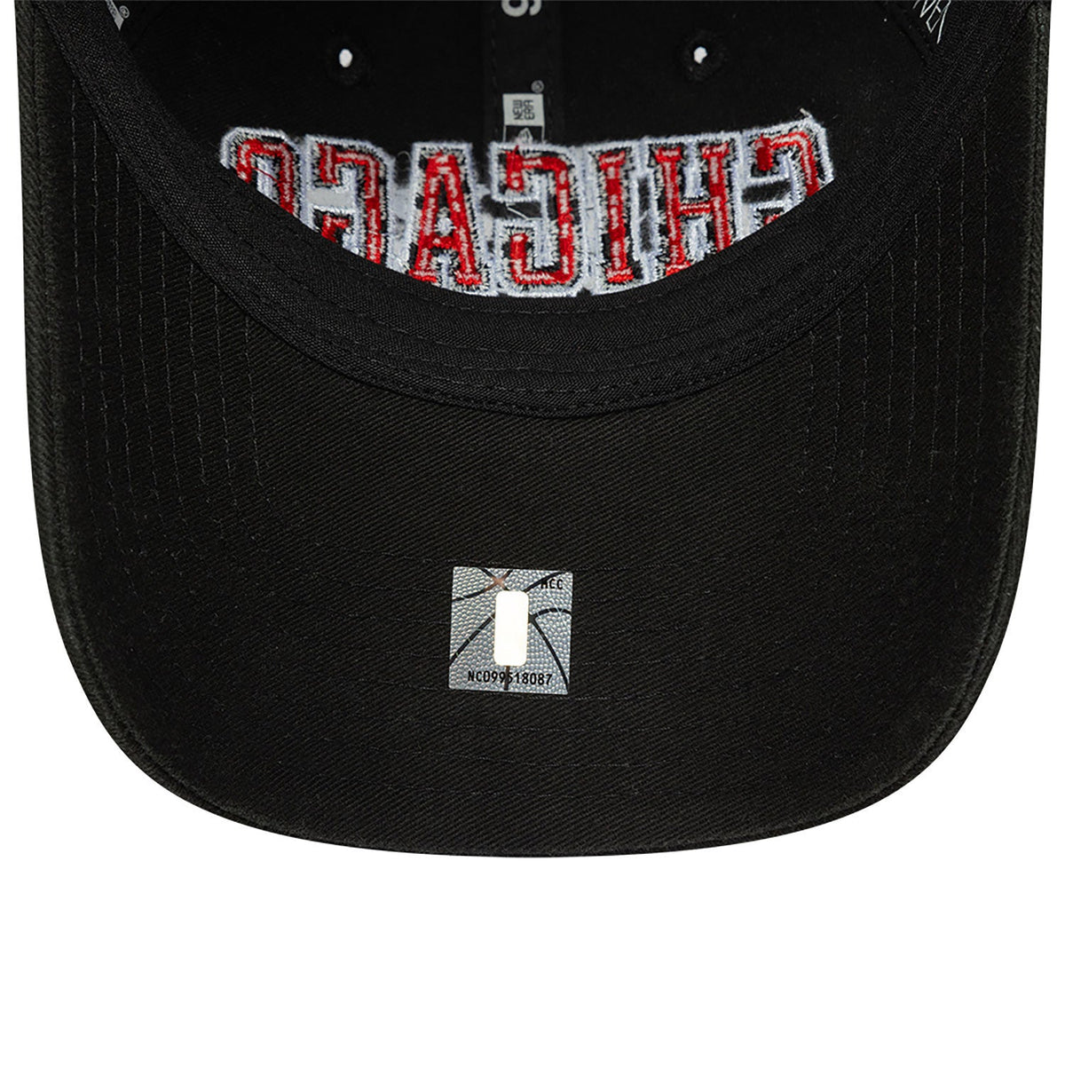 Chicago Bulls NBA Black New Era Statement Edition 9TWENTY Adjustable Hat product image 7, provided for visual reference and