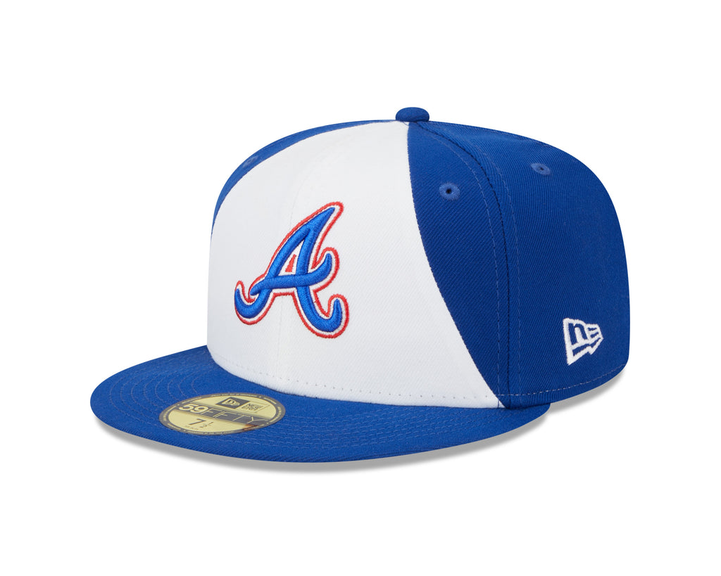 Atlanta Braves City Connect Royal/White New Era 59FIFTY Fitted Hat product image 8, provided for visual reference and