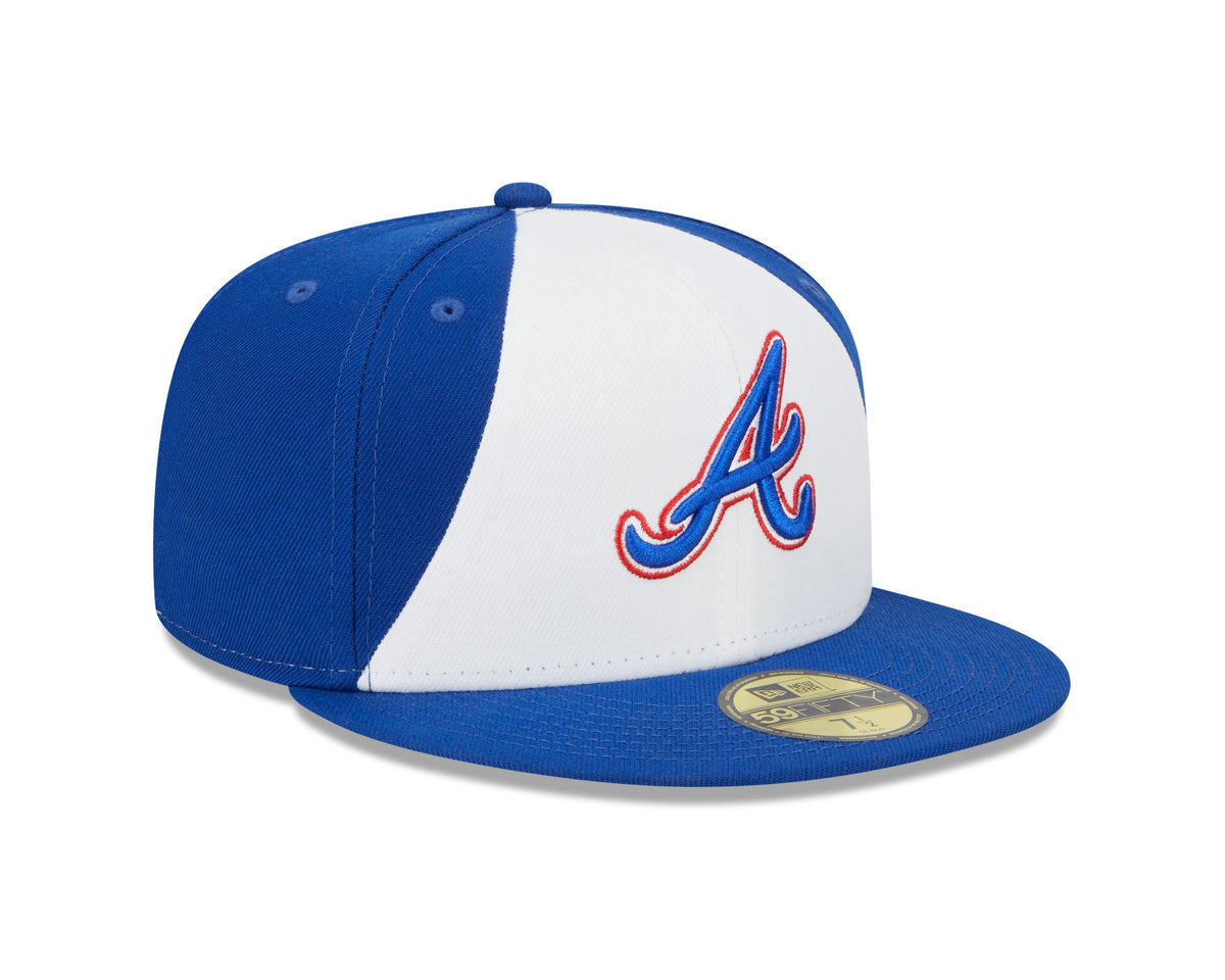 Atlanta Braves City Connect Royal/White New Era 59FIFTY Fitted Hat product image 3, provided for visual reference and