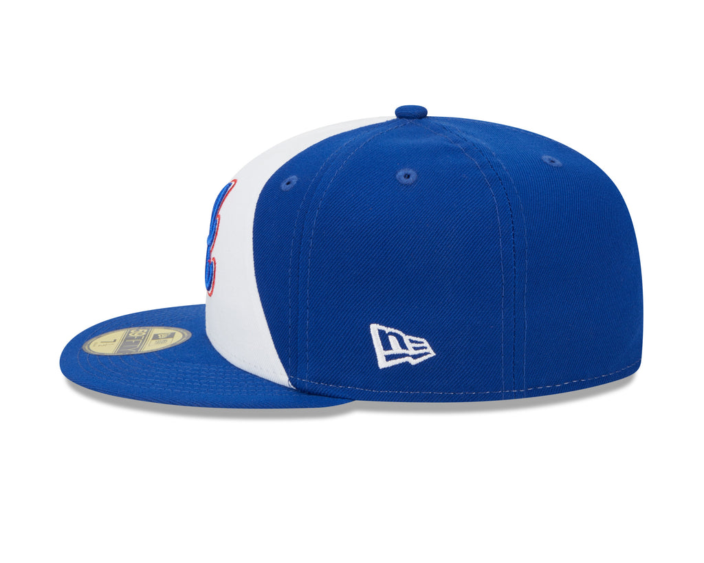 Atlanta Braves City Connect Royal/White New Era 59FIFTY Fitted Hat product image 5, provided for visual reference and