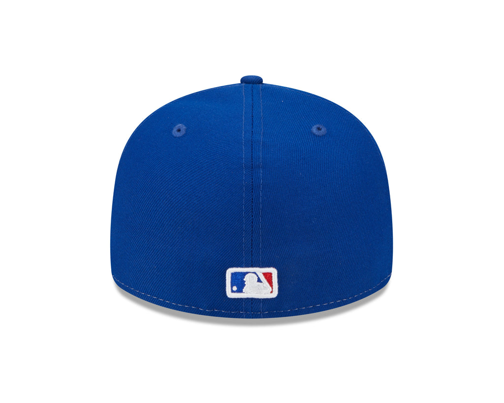 Atlanta Braves City Connect Royal/White New Era 59FIFTY Fitted Hat product image 6, provided for visual reference and