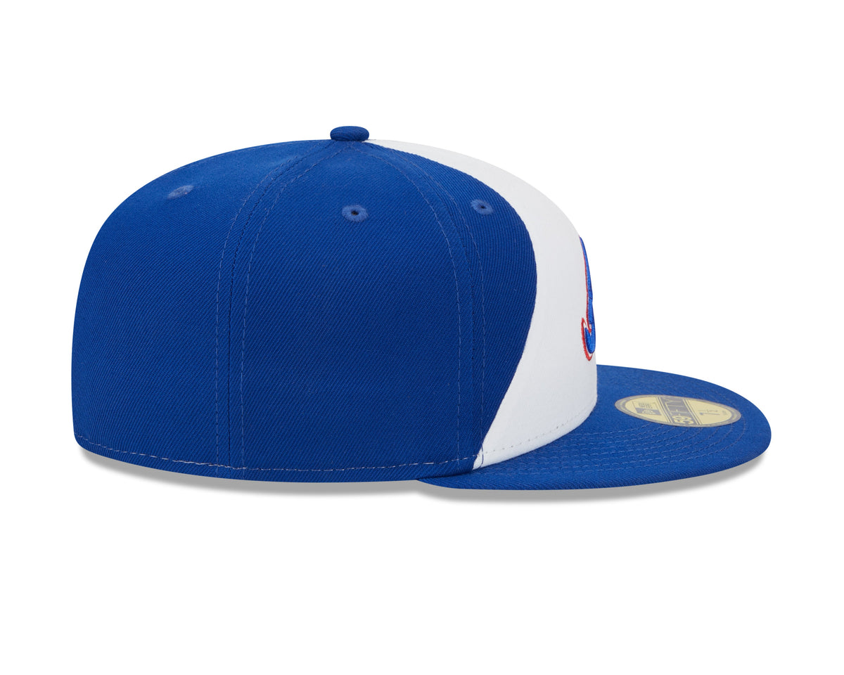 Atlanta Braves City Connect Royal/White New Era 59FIFTY Fitted Hat product image 4, provided for visual reference and