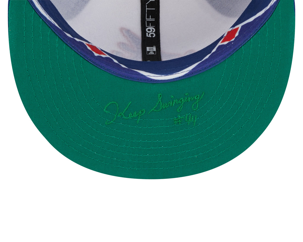 Atlanta Braves City Connect Royal/White New Era 59FIFTY Fitted Hat product image 7, provided for visual reference and
