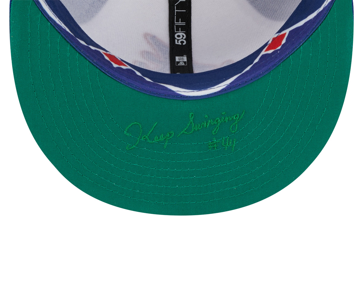 Atlanta Braves City Connect Royal/White New Era 59FIFTY Fitted Hat product image 7, provided for visual reference and