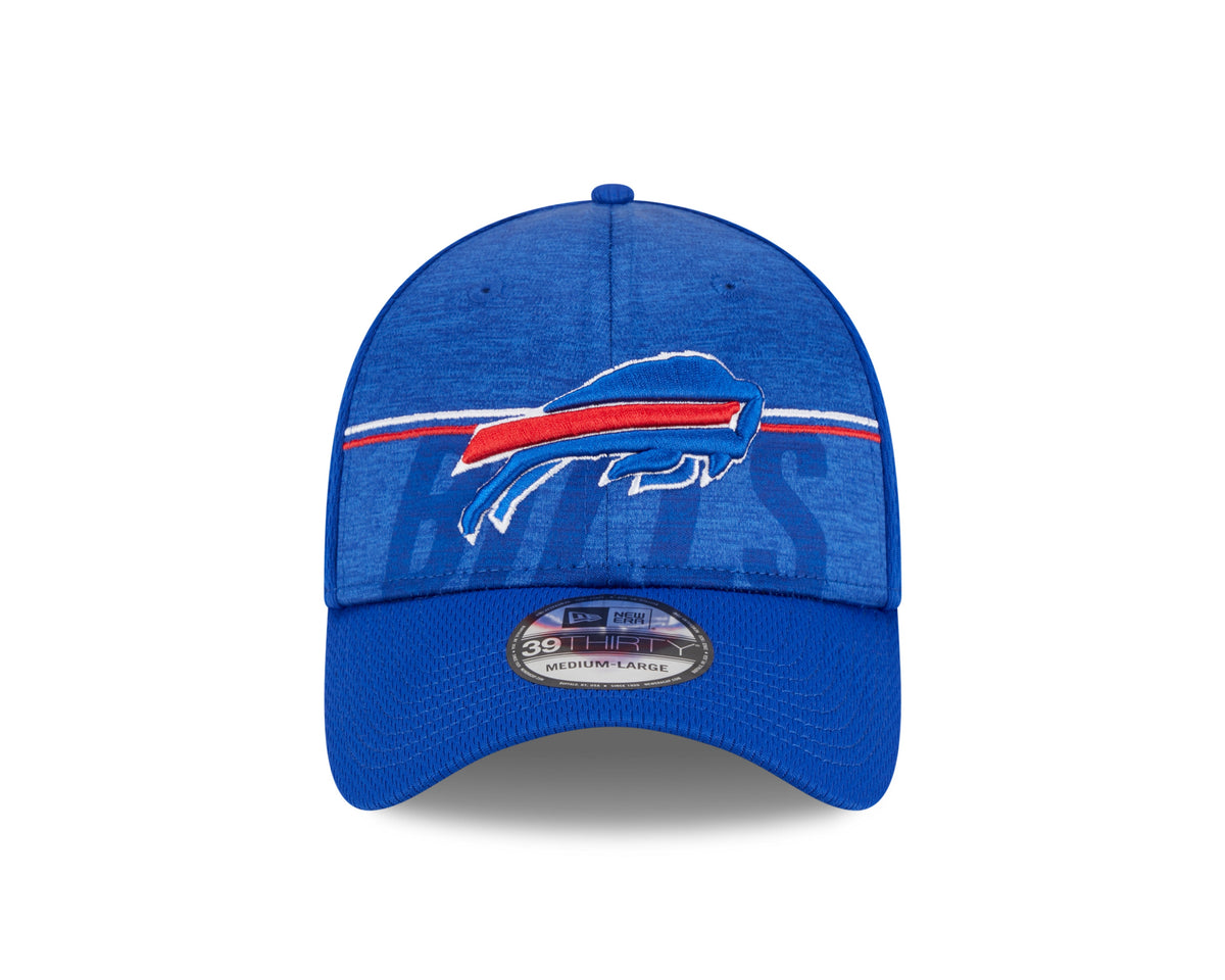 Buffalo Bills New Era NFL 2023 Training Camp Royal Blue Primary Logo 39THIRTY Flex Fit Hat for Men product image 2, provided