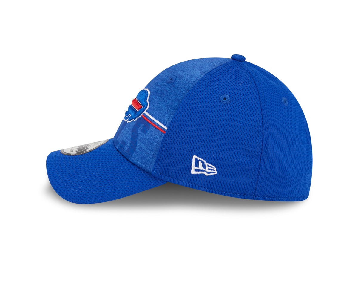 Buffalo Bills New Era NFL 2023 Training Camp Royal Blue Primary Logo 39THIRTY Flex Fit Hat for Men product image 4, provided