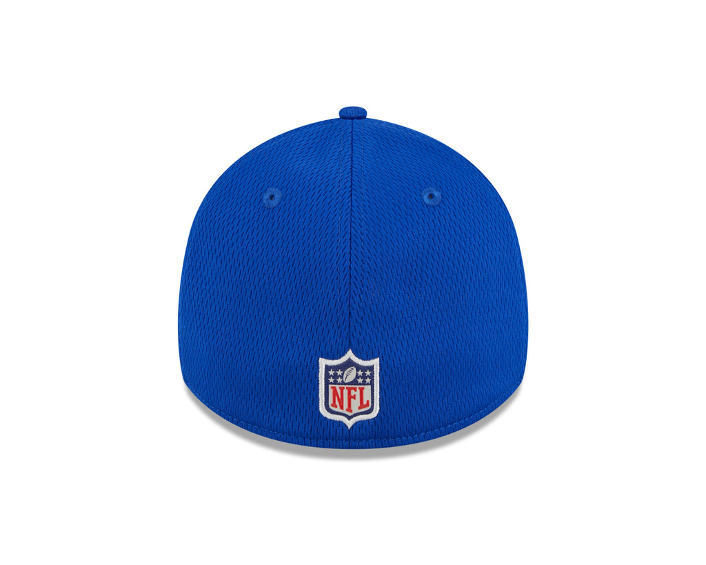 Buffalo Bills New Era NFL 2023 Training Camp Royal Blue Primary Logo 39THIRTY Flex Fit Hat for Men product image 6, provided