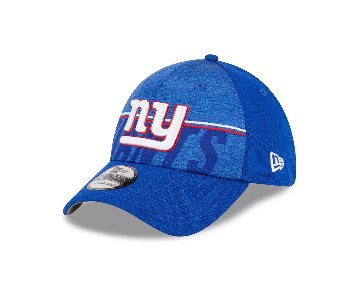 New York Giants New Era NFL 2023 Training Camp Royal Primary Logo 39THIRTY Flex Fit Hat for Men product image 2, provided