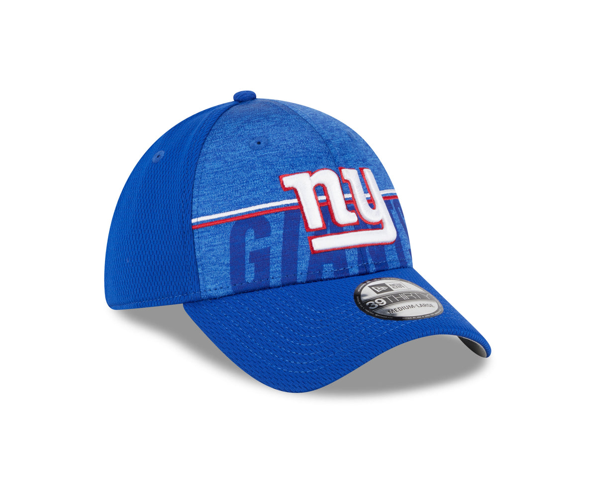 New York Giants New Era NFL 2023 Training Camp Royal Primary Logo 39THIRTY Flex Fit Hat for Men product image 4, provided