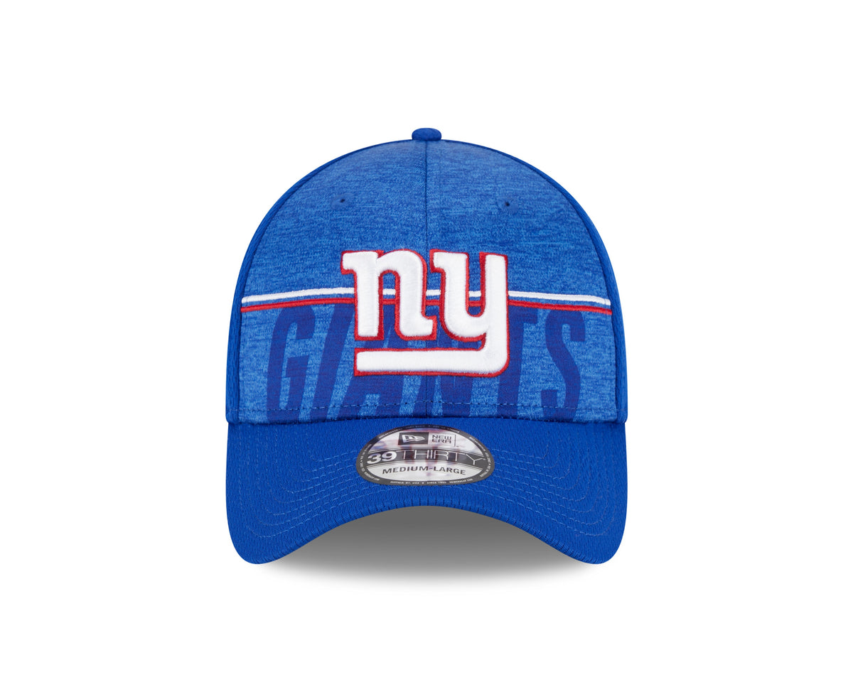 New York Giants New Era NFL 2023 Training Camp Royal Primary Logo 39THIRTY Flex Fit Hat for Men product image 3, provided