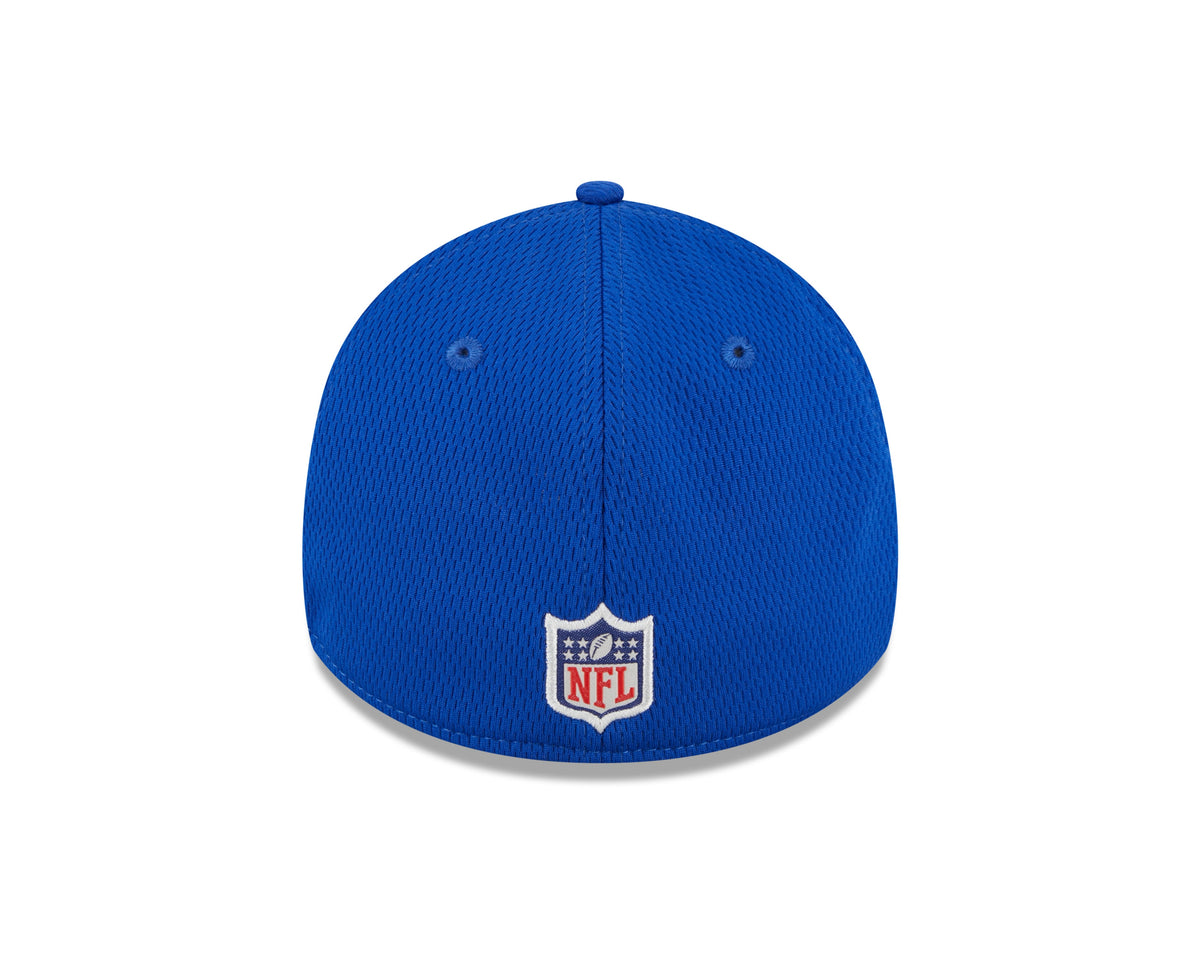 New York Giants New Era NFL 2023 Training Camp Royal Primary Logo 39THIRTY Flex Fit Hat for Men product image 7, provided