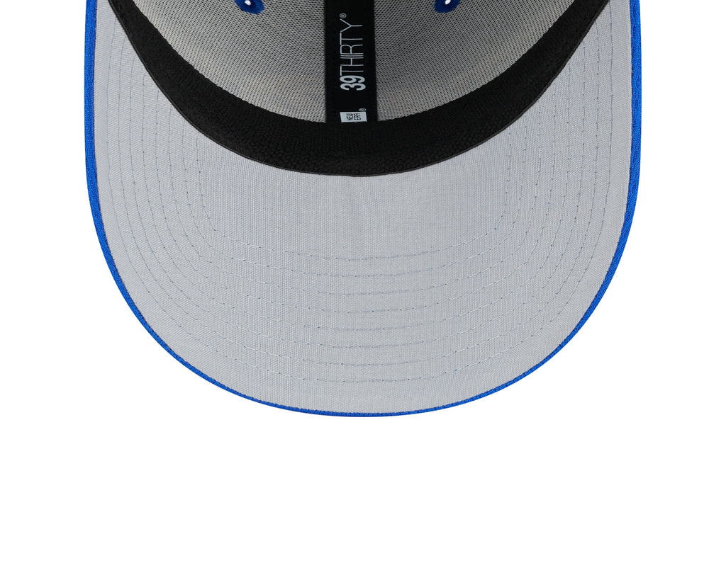 Los Angeles Rams New Era NFL 2023 Training Camp Blue Primary Logo 39THIRTY Flex Fit Hat for Men product image 7, provided