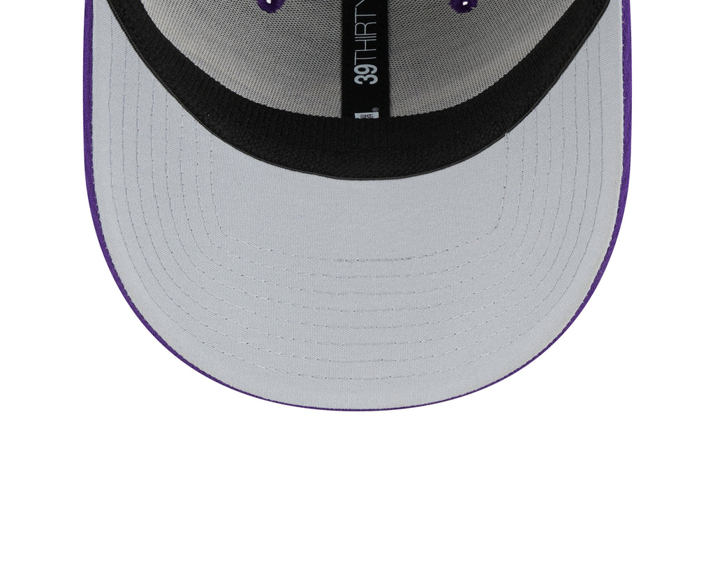 Minnesota Vikings New Era NFL 2023 Training Camp Purple Primary Logo 39THIRTY Flex Fit Hat for Men product image 8, provided