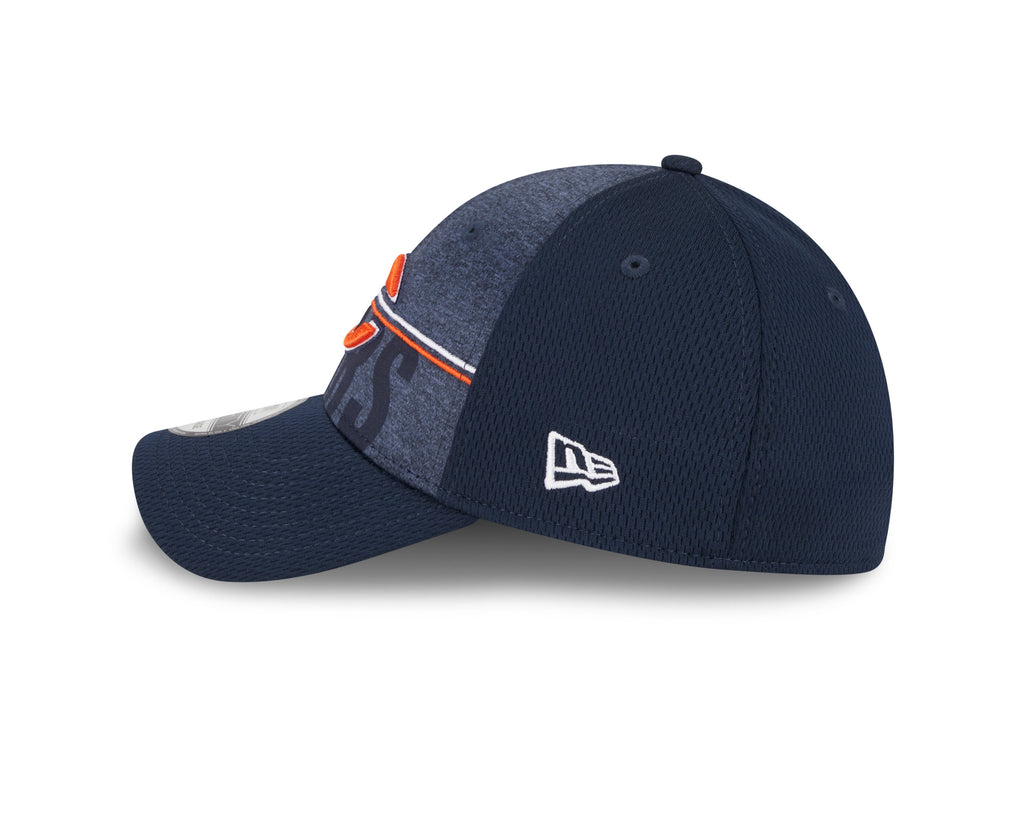 Chicago Bears New Era NFL 2023 Training Camp Navy Primary Logo 39THIRTY Flex Fit Hat for Men product image 4, provided for