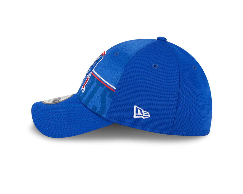 New England Patriots New Era NFL 2023 Training Camp Royal Throwback Logo 39THIRTY Flex Fit Hat for Men product image 5,