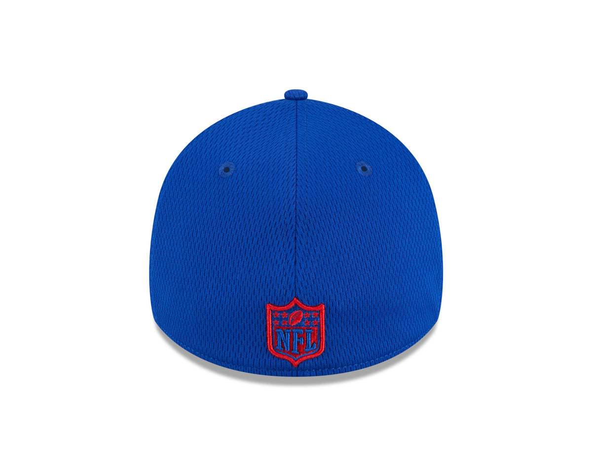 New England Patriots New Era NFL 2023 Training Camp Royal Throwback Logo 39THIRTY Flex Fit Hat for Men product image 7,