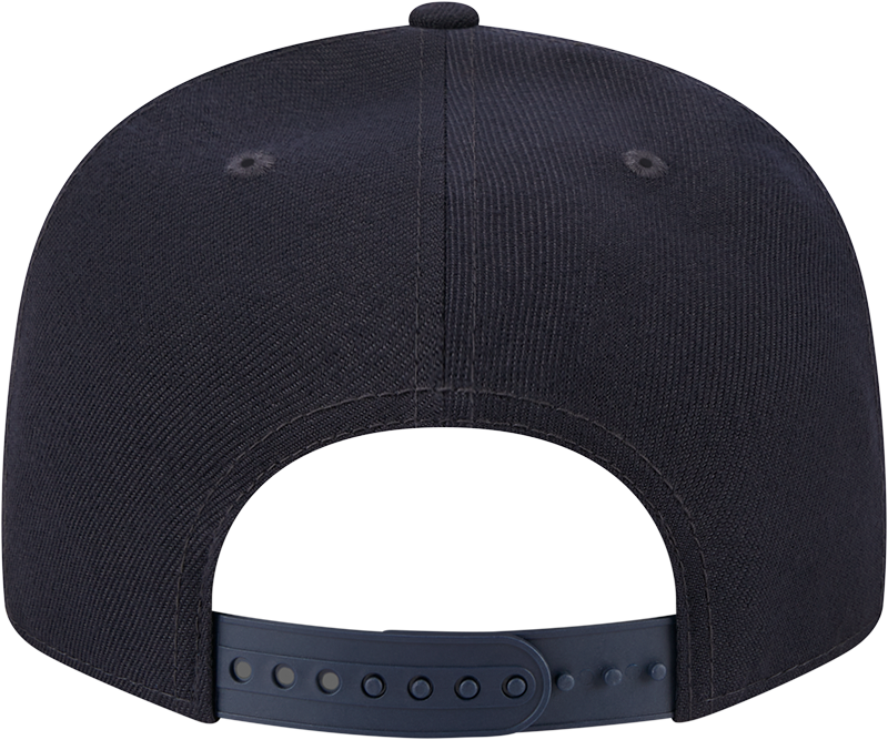 Notre Dame Fighting Irish New Era Navy Script 9FIFTY Snapback Hat product image 6, provided for visual reference and product