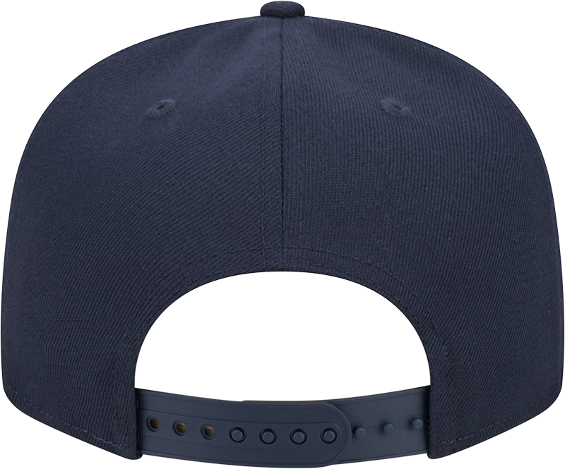 Chicago Bears New Era Navy Script 9FIFTY Adjustable Snapback Hat product image 6, provided for visual reference and product