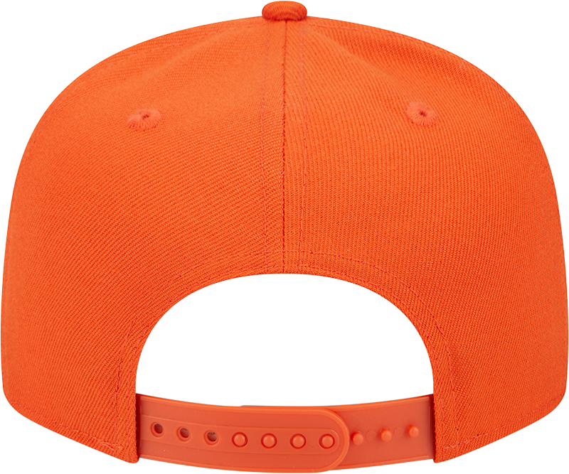 Chicago Bears New Era Orange Script 9FIFTY Adjustable Snapback Hat product image 6, provided for visual reference and