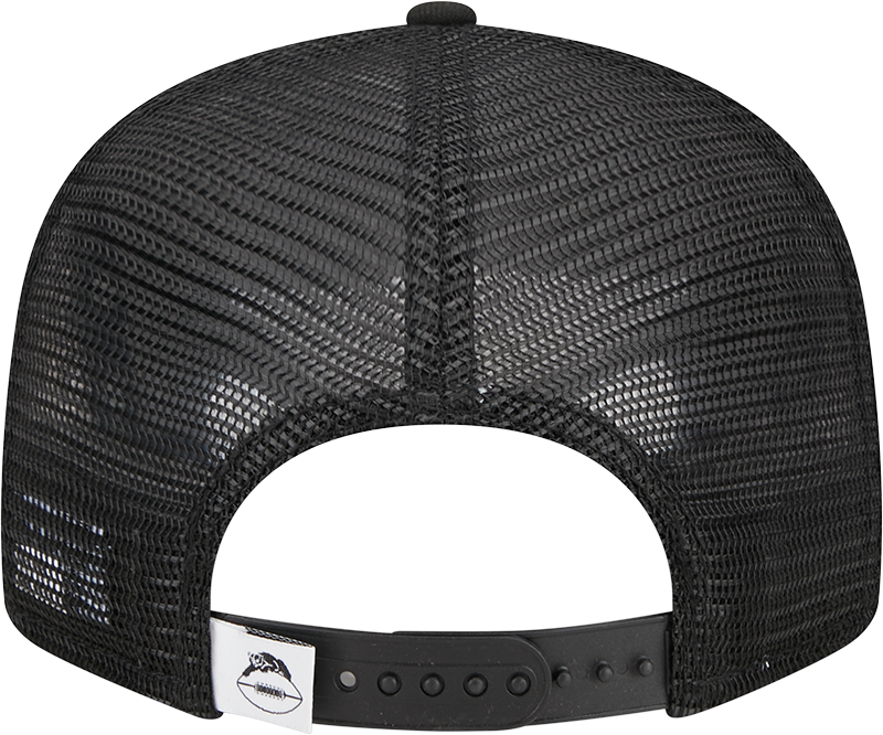 Chicago Bears New Era 1946 Black and White Trucker 9FIFTY Snapback Hat product image 6, provided for visual reference and