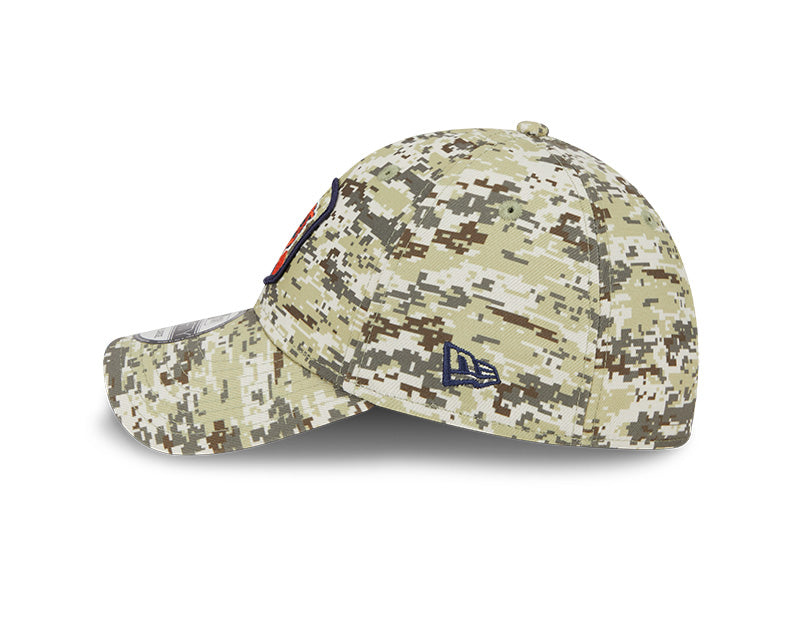 Chicago Bears New Era Camo 2023 Salute to Service Primary Logo 39THIRTY Flex Hat for Men product image 5, provided for
