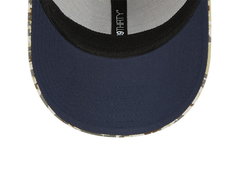 Chicago Bears New Era Camo 2023 Salute to Service Primary Logo 39THIRTY Flex Hat for Men product image 7, provided for
