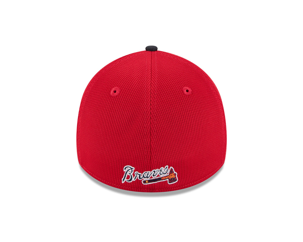 Atlanta Braves New Era Red 2025 Spring Training 39THIRTY Flex-Fit Hat for Men product image 6, provided for visual reference
