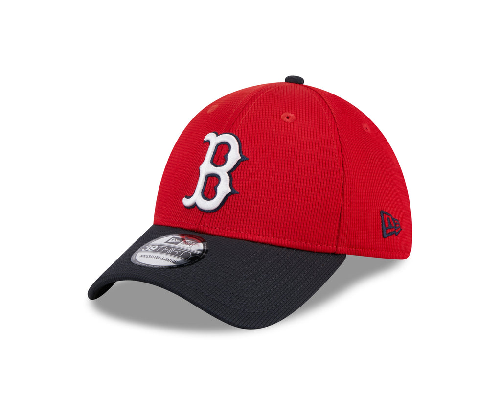 Boston Red Sox New Era Red 2025 Spring Training 39THIRTY Flex-Fit Hat for Men product image 8, provided for visual reference