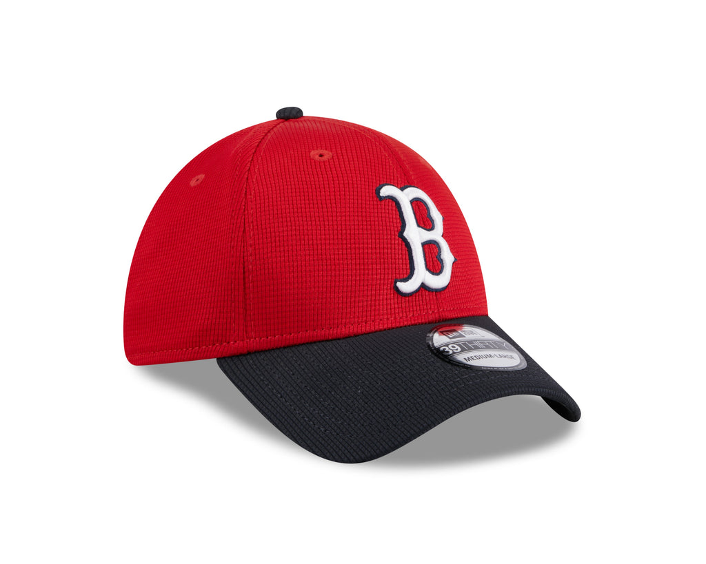 Boston Red Sox New Era Red 2025 Spring Training 39THIRTY Flex-Fit Hat for Men product image 3, provided for visual reference