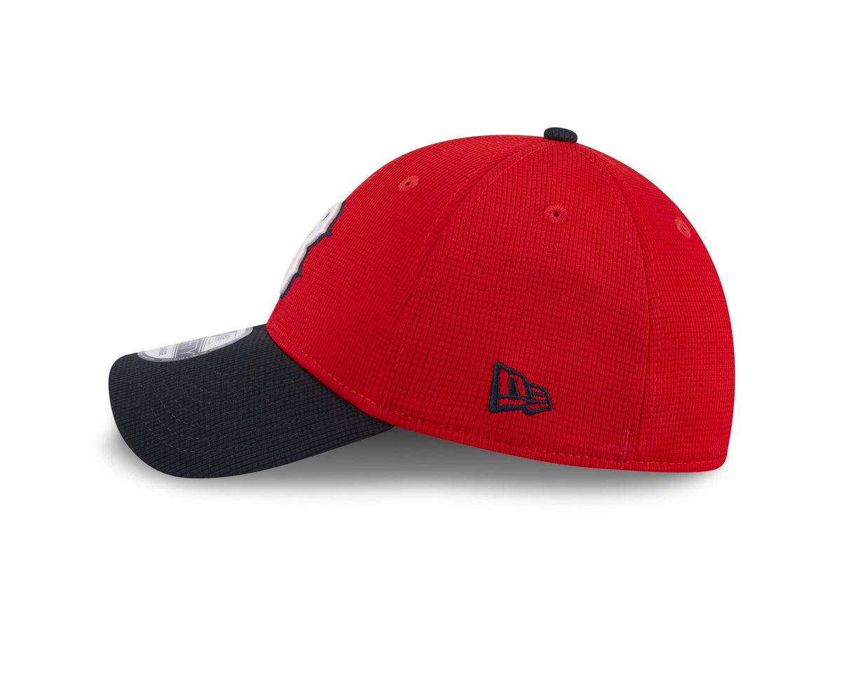 Boston Red Sox New Era Red 2025 Spring Training 39THIRTY Flex-Fit Hat for Men product image 4, provided for visual reference