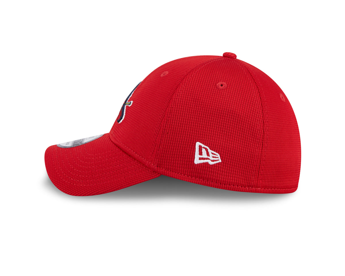 St. Louis Cardinals New Era 2025 Batting Practice Red 39THIRTY Flex-Fit Hat for Men product image 4, provided for visual