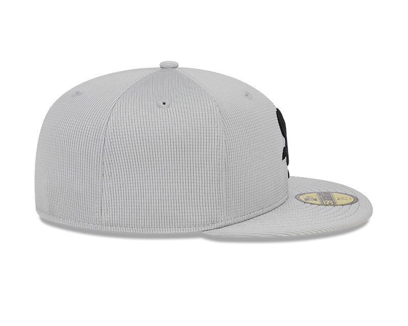 Chicago White Sox New Era Gray Spring Training 59FIFTY Fitted Hat product image 5, provided for visual reference and product