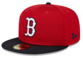 Boston Red Sox New Era Red/Navy 2025 Spring Training 59FIFTY Fitted Hat product image 1, provided for visual reference and