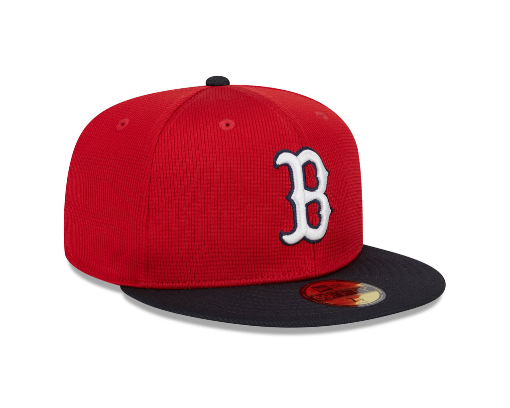 Boston Red Sox New Era Red/Navy 2025 Spring Training 59FIFTY Fitted Hat product image 3, provided for visual reference and