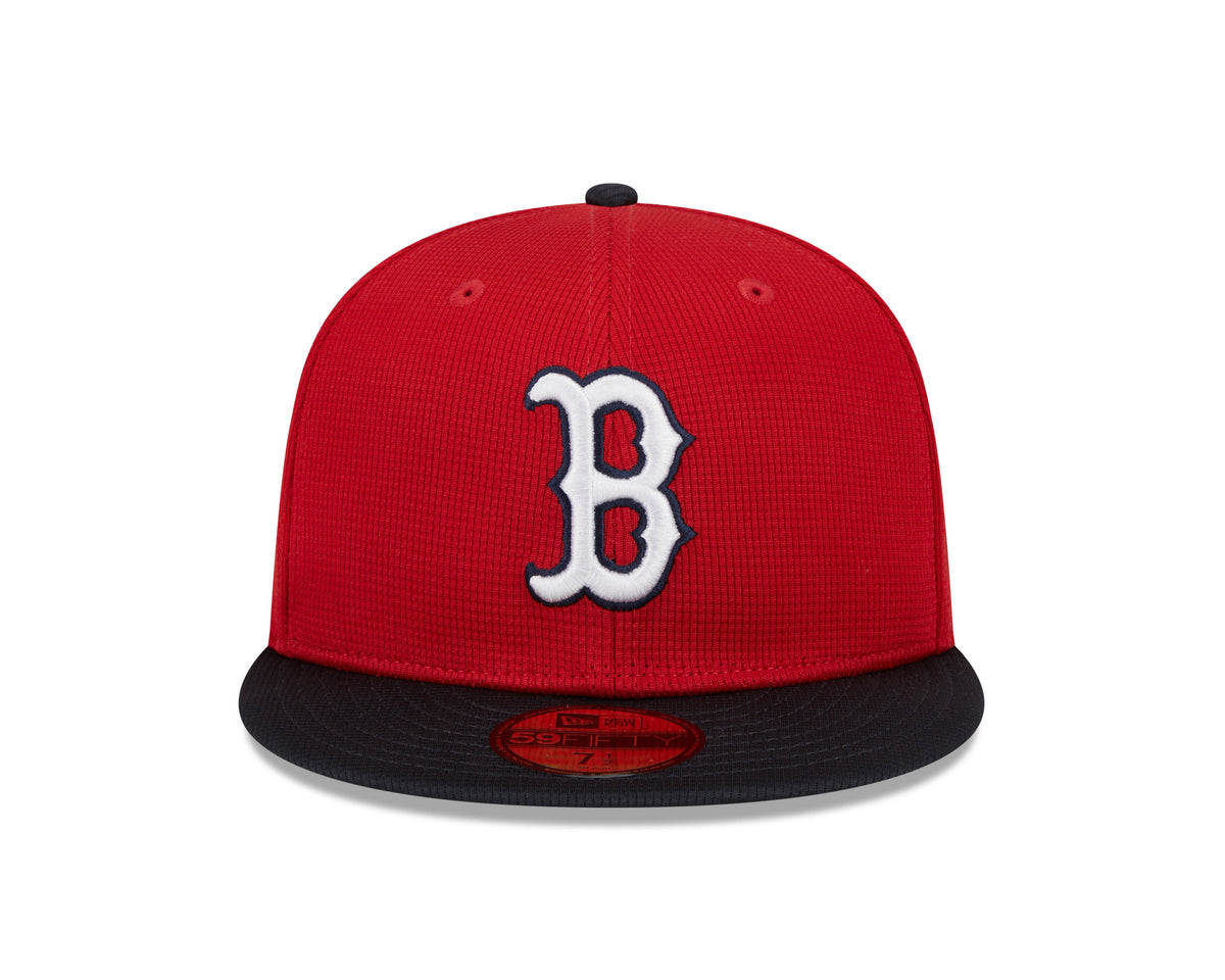 Boston Red Sox New Era Red/Navy 2025 Spring Training 59FIFTY Fitted Hat product image 2, provided for visual reference and