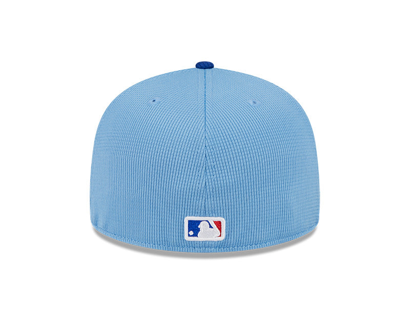 Chicago Cubs New Era Blue Spring Training 59FIFTY Fitted Hat product image 6, provided for visual reference and product