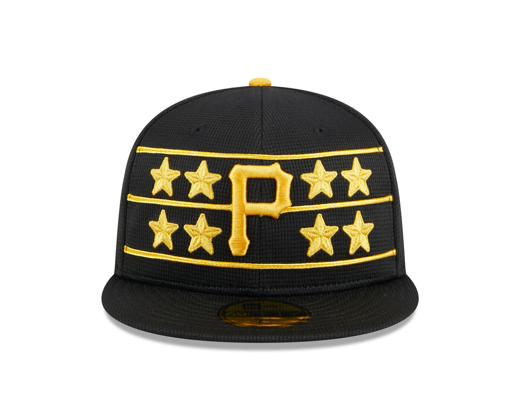 Pittsburgh Pirates New Era Black 2024 Batting Practice 59FIFTY Fitted Hat for Men product image 2, provided for visual