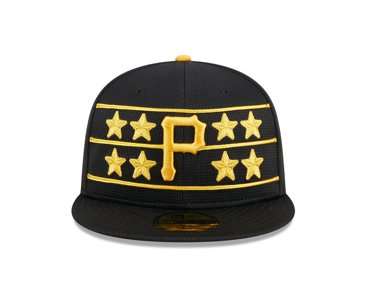 Pittsburgh Pirates New Era Black 2024 Batting Practice 59FIFTY Fitted Hat for Men product image 2, provided for visual