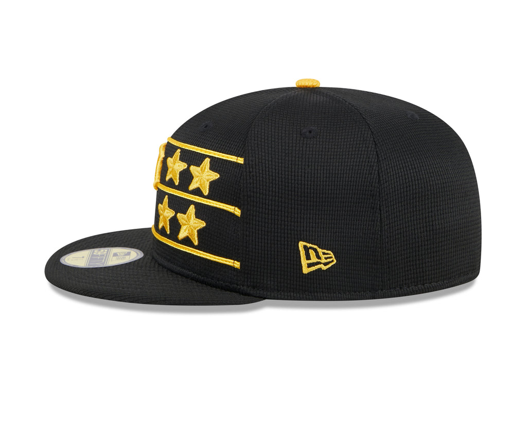 Pittsburgh Pirates New Era Black 2024 Batting Practice 59FIFTY Fitted Hat for Men product image 4, provided for visual