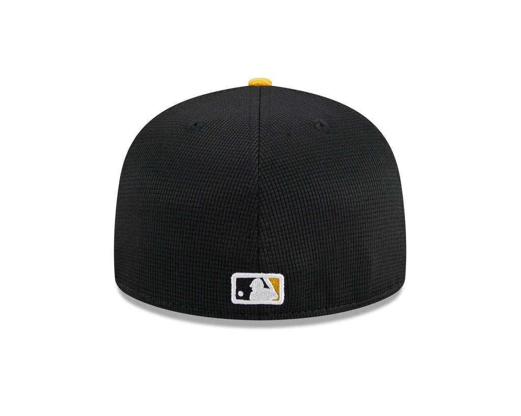 Pittsburgh Pirates New Era Black 2024 Batting Practice 59FIFTY Fitted Hat for Men product image 6, provided for visual