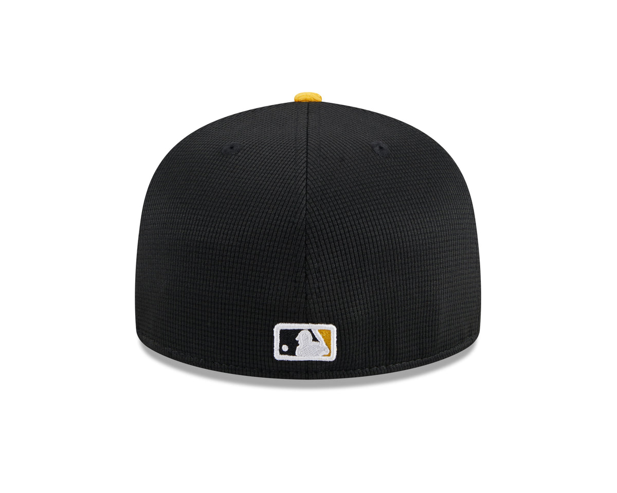 Pittsburgh Pirates New Era Black 2024 Batting Practice 59FIFTY Fitted Hat for Men product image 6, provided for visual
