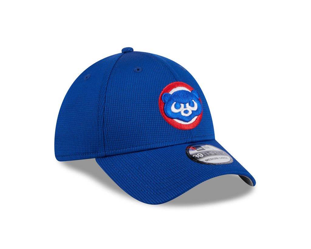 Chicago Cubs New Era 2025 Batting Practice Royal Blue 39THIRTY Flex-Fit Hat for Men product image 3, provided for visual