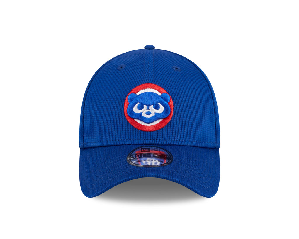 Chicago Cubs New Era 2025 Batting Practice Royal Blue 39THIRTY Flex-Fit Hat for Men product image 2, provided for visual