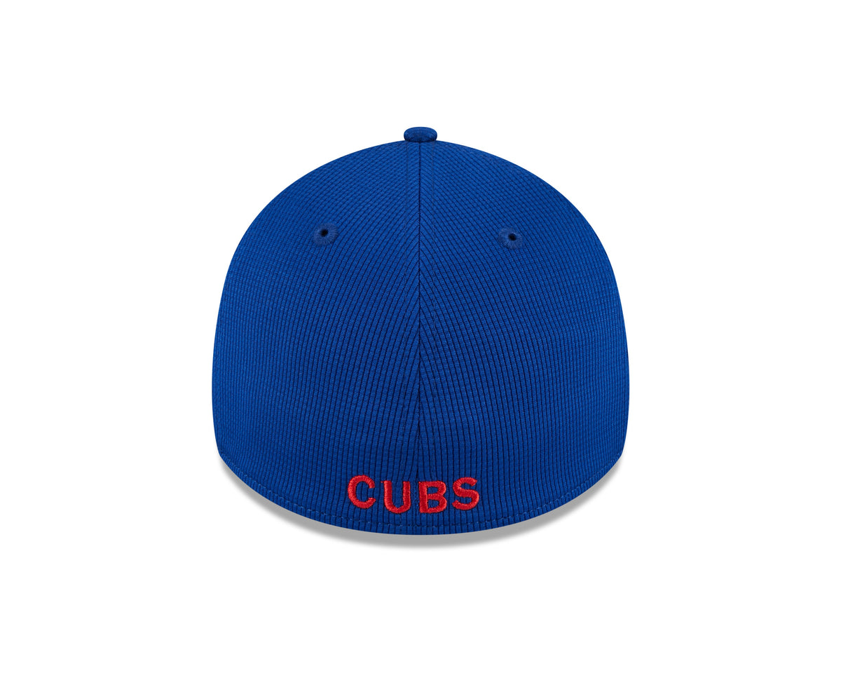 Chicago Cubs New Era 2025 Batting Practice Royal Blue 39THIRTY Flex-Fit Hat for Men product image 6, provided for visual